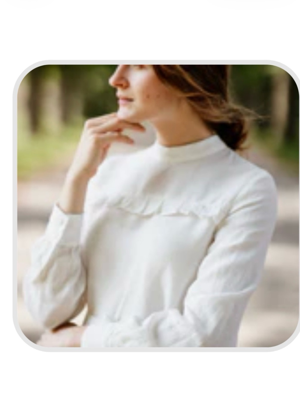 Son de Flor Frida White Shirt XL